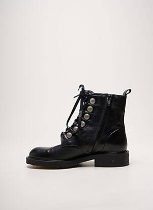 Botine/ghete material neted toc plat până la 3 cm negru BILLIBI femeie
