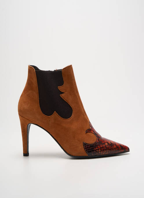 Botine/Ghete portocaliu PERLATO femeie