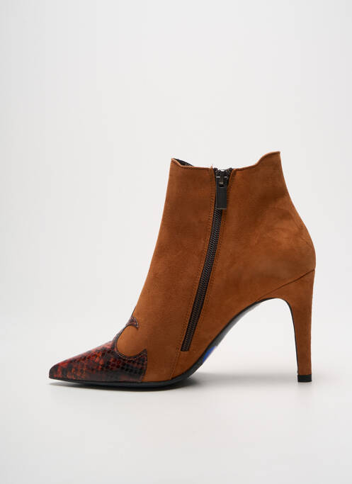 Botine/Ghete portocaliu PERLATO femeie