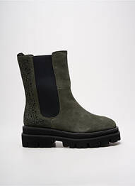 Botine/ghete toc mic toc de 4 la 6 cm verde ALMA EN PENA femme