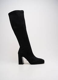 Cizme toc pătrat toc de 7 la 9 cm negru LODI LOVE femme