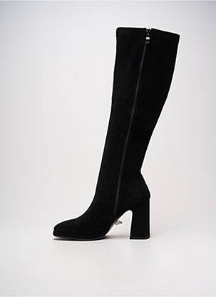 Cizme toc pătrat toc de 7 la 9 cm negru LODI LOVE femeie