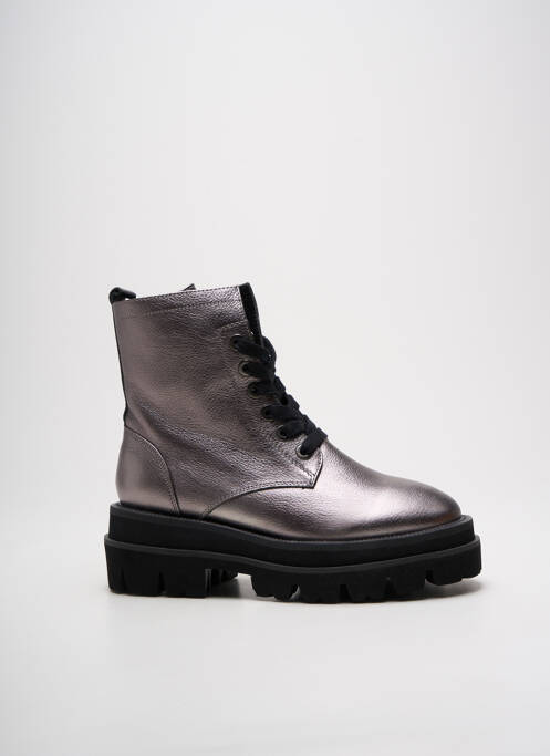 Botine/Ghete argintiu ALMA EN PENA femeie