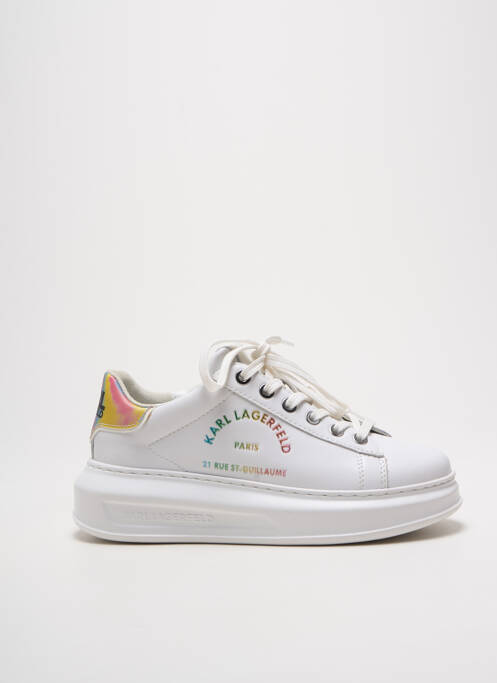 Adidași alb KARL LAGERFELD femeie