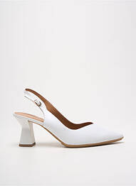 Pantofi cu toc închidere cu buclă(e) toc de 7 la 9 cm alb LODI LOVE femme