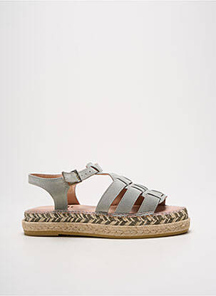 Espadrile tip de talpă amortizantă toc de 4 la 6 cm gri GAIMO femeie