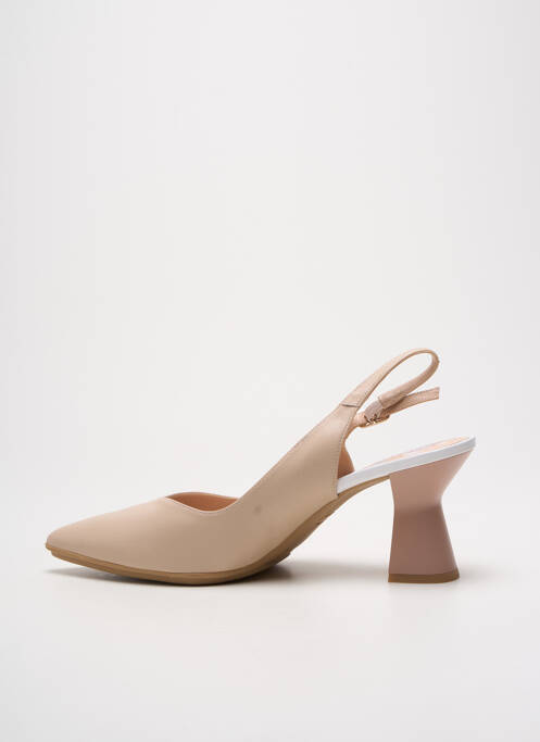 Pantofi cu toc bej LODI LOVE femeie