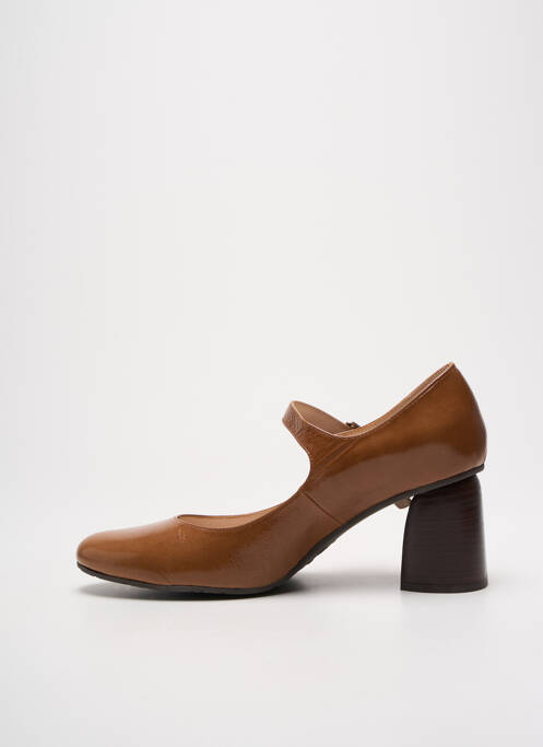 Pantofi cu toc maro LODI LOVE femeie