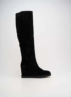 Cizme nubuc toc de 7 la 9 cm negru BILLIBI femeie