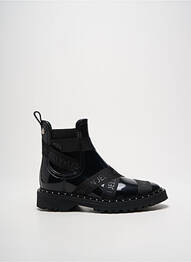 Botine/ghete material neted toc plat până la 3 cm negru LEMON JELLY femme
