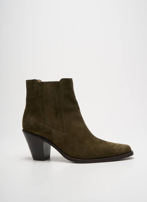 Botine/Ghete verde FREELANCE femeie