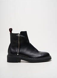 Botine/ghete material neted toc de 4 la 6 cm negru LLOYD femeie