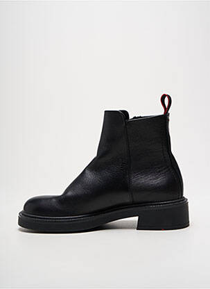 Botine/ghete material neted toc de 4 la 6 cm negru LLOYD femeie