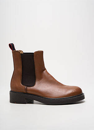 Botine/ghete material neted toc de 4 la 6 cm maro LLOYD femeie