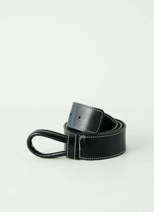 Curea efect material satinat negru CLOSED femeie