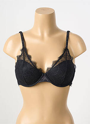 Sutien țesătură dantelă top sutien modelat negru LOVE STORIES femeie