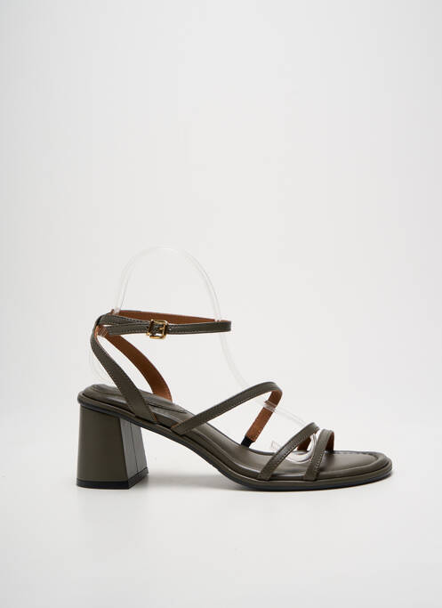 Sandale/Pantofi decupați verde BILLIBI femeie