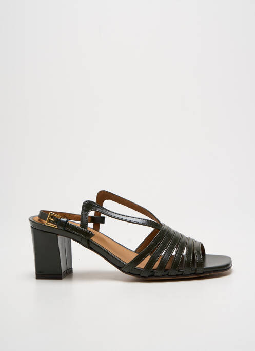 Sandale/Pantofi decupați verde ANTHOLOGY femeie