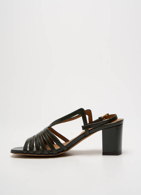 Sandale/Pantofi decupați verde ANTHOLOGY femeie