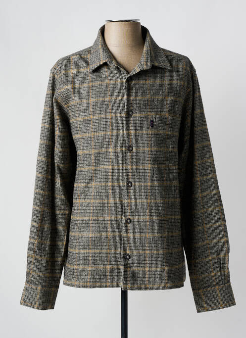 Cămașă cu mâneci lungi maro EDEN PARK bărbat