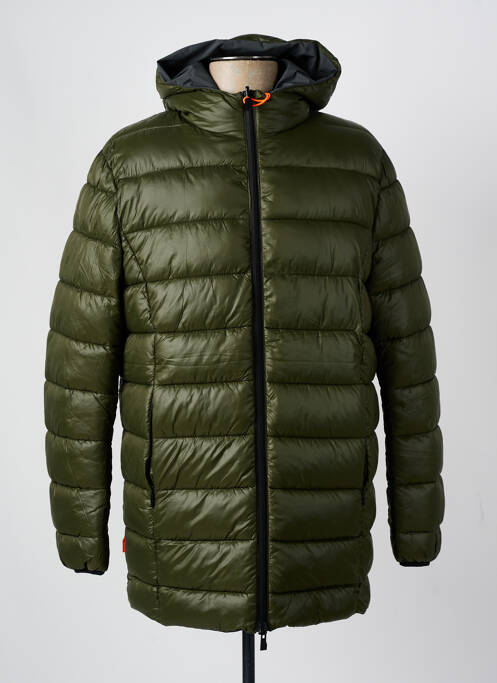 Geacă matlasată verde SUNS BOARDS bărbat