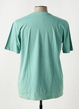 Tricou croială dreaptă mâneci scurte verde închis SUNS BOARDS bărbat