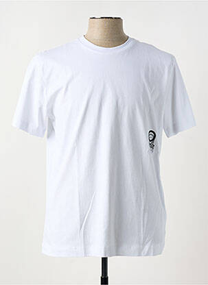 Tricou alb SUNS BOARDS bărbat