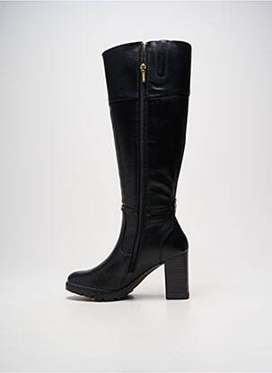 Cizme material neted toc de 7 la 9 cm negru PIKOLINOS femeie