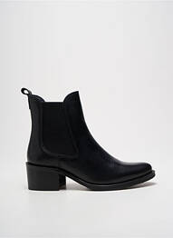 Botine/ghete material neted toc de 4 la 6 cm negru QOO TUM femme