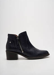 Botine/ghete material neted toc de 4 la 6 cm albastru PIKOLINOS femme