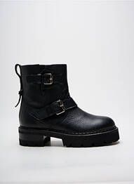 Botine/ghete material neted toc de 4 la 6 cm negru FREE LANCE femme