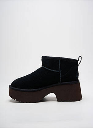 Botine/ghete umplută toc de 7 la 9 cm negru UGG femeie