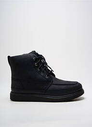 Botine/ghete umplută vârf rotund negru UGG homme