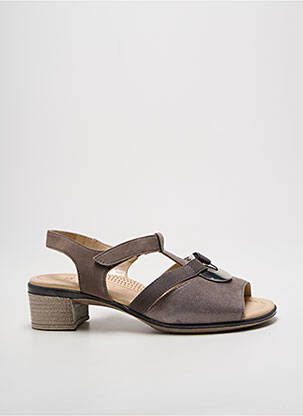 Sandale/Pantofi decupați gri ARA femeie