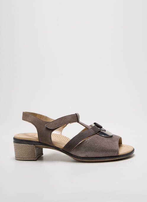 Sandale/Pantofi decupați gri ARA femeie