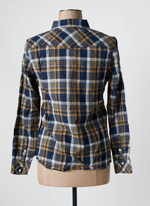 Cămașă croială cambrată mâneci lungi albastru WRANGLER femme