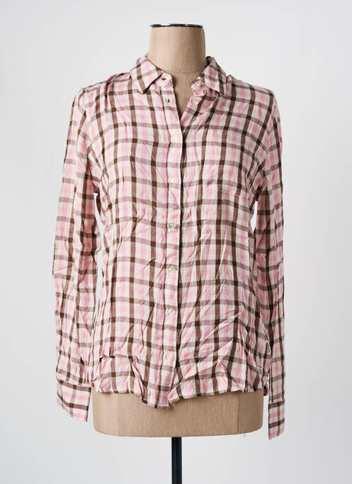 Cămașă croială cambrată mâneci lungi roz WRANGLER femme