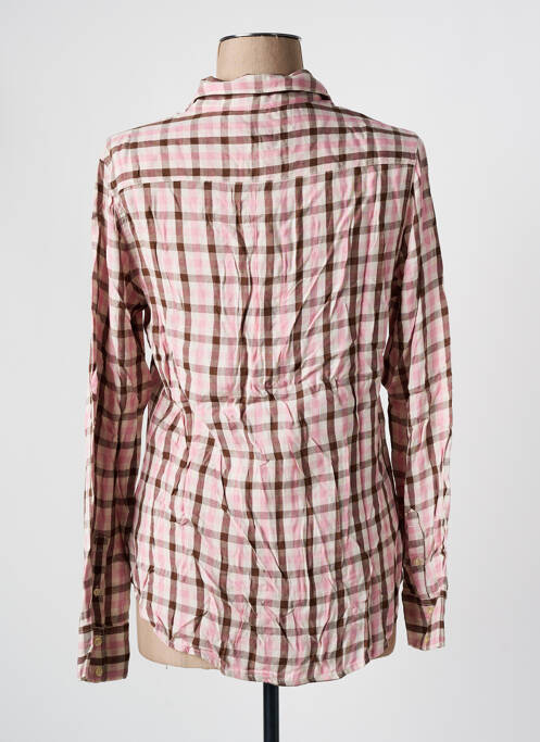 Cămașă croială cambrată mâneci lungi roz WRANGLER femme