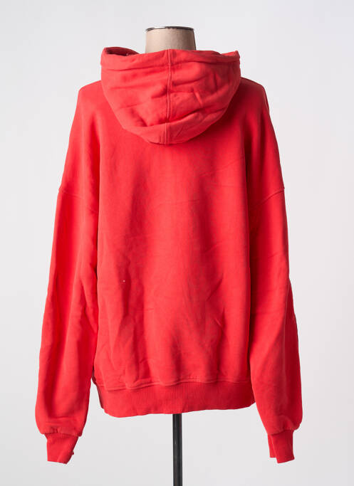 Hanorac cu glugă roșu SUPERDRY femeie