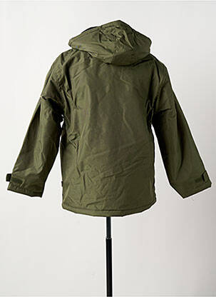 Parka buzunare cu glugă verde WORLDFIVE băiat