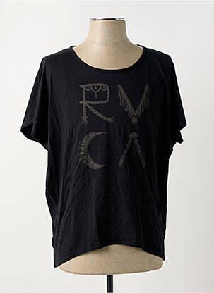 Tricou negru RVCA femeie