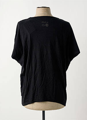 Tricou imprimeu fantezie mâneci scurte negru RVCA femeie