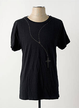 Tricou imprimeu fantezie mâneci scurte negru RVCA femeie