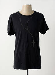 Tricou imprimeu fantezie mâneci scurte negru RVCA femme