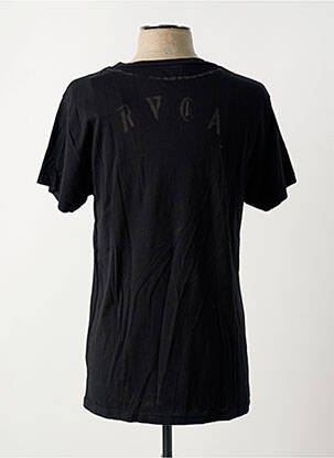 Tricou imprimeu fantezie mâneci scurte negru RVCA femeie