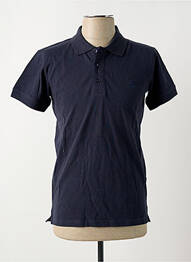Polo elasticitate mâneci scurte albastru TORRENTE homme