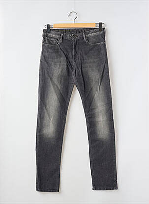 Blugi cu croială slim gri EMPORIO ARMANI femeie