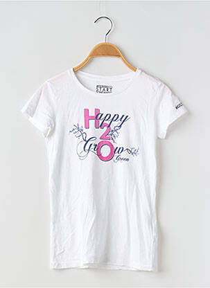 Tricou alb GUESS fată