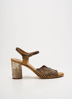 Sandale/Pantofi decupați maro JHAY femeie
