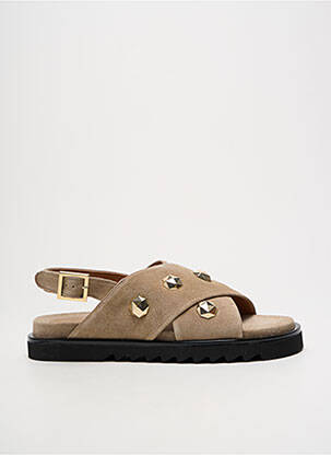 Sandale/Pantofi decupați bej BILLIBI femeie